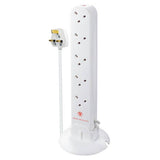 Masterplug 10 socket 4m surge protected extension lead (British brand)