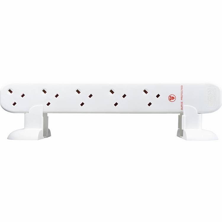 Masterplug 10 socket 4m surge protected extension lead (British brand)