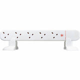 Masterplug 10 socket 4m surge protected extension lead (British brand)
