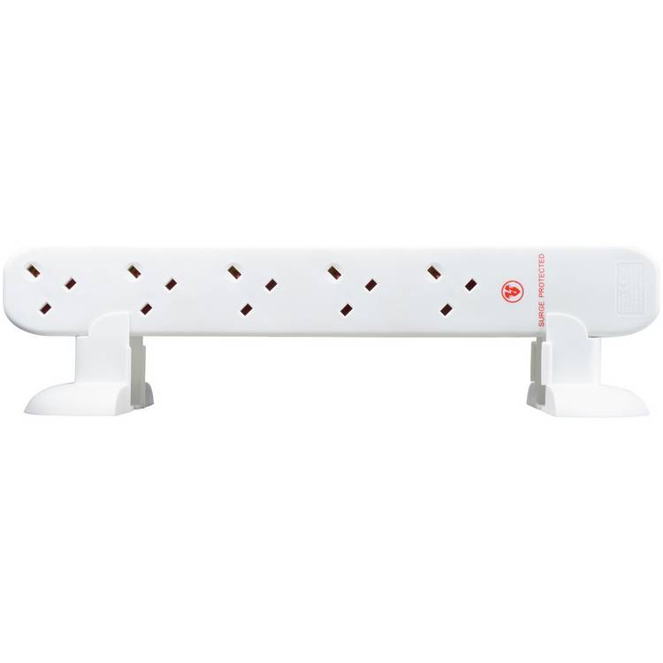 Masterplug 10 socket 4m surge protected extension lead (British brand)