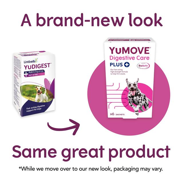 YuMOVE PLUS Dog Digestive Health  Supplement   6 per pack GOODS M&S