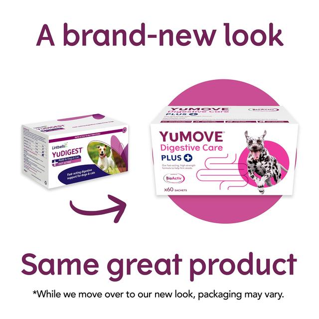 YuMOVE PLUS Dog Digestive Health Supplement   60 per pack GOODS M&S