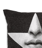 Fornasetti Tema e Variazioni No. 399 cushion 40cm x 40cm - British product