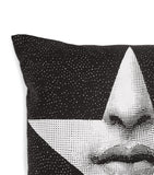 Fornasetti Tema e Variazioni No. 399 cushion 40cm x 40cm - British product