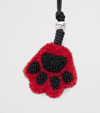 LOEWE paw charm leather accessory (British brand)