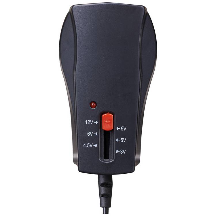 Masterplug Voltage Adapter adjustable output 3V to 12V, UK version