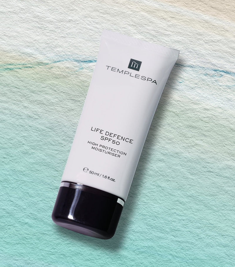 TEMPLESPA Life Defence SPF 50 Moisturiser 50ml (British brand)