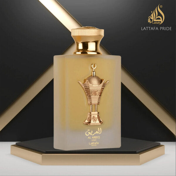 Lattafa Al Areeq Gold EDP 100ml, imported from the UK
