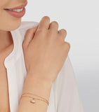 Bvlgari Divas' Dream yellow gold mother-of-pearl bracelet (British brand)