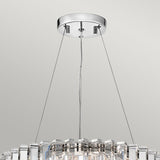 Kichler Crystal Skye 8-light chandelier 53cm, imported from the UK