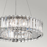 Kichler Crystal Skye 8-light chandelier 53cm, imported from the UK