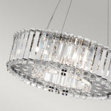 Kichler Crystal Skye 6 light chandelier 43cm, imported from the UK