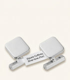 Cartier sterling silver Santos de Cartier cufflinks - British product