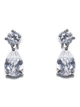 Boucles d'oreilles pendantes en cristal Imperial Classic d'Ivory & Co, 1.8 cm