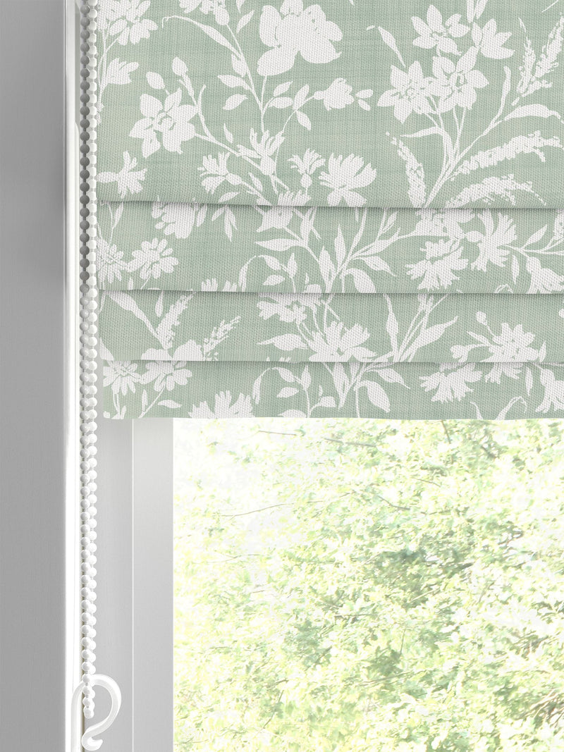 Laura Ashley Hedgerow roman blinds floral print 100% cotton - British product