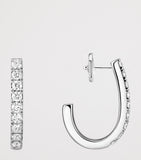 Messika Gatsby white gold diamond earrings 0.25ct - British product