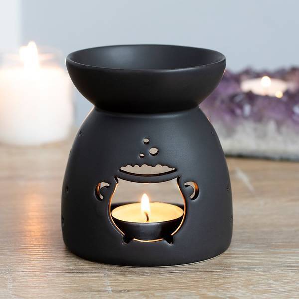 Something Different cauldron oil burner ceramic 10cm (British brand)