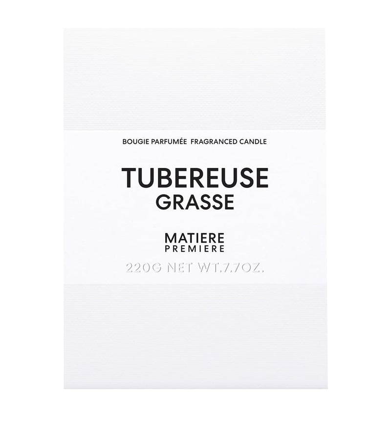 Matiere Premiere Tubereuse Grasse scented candle 220g, imported from the UK