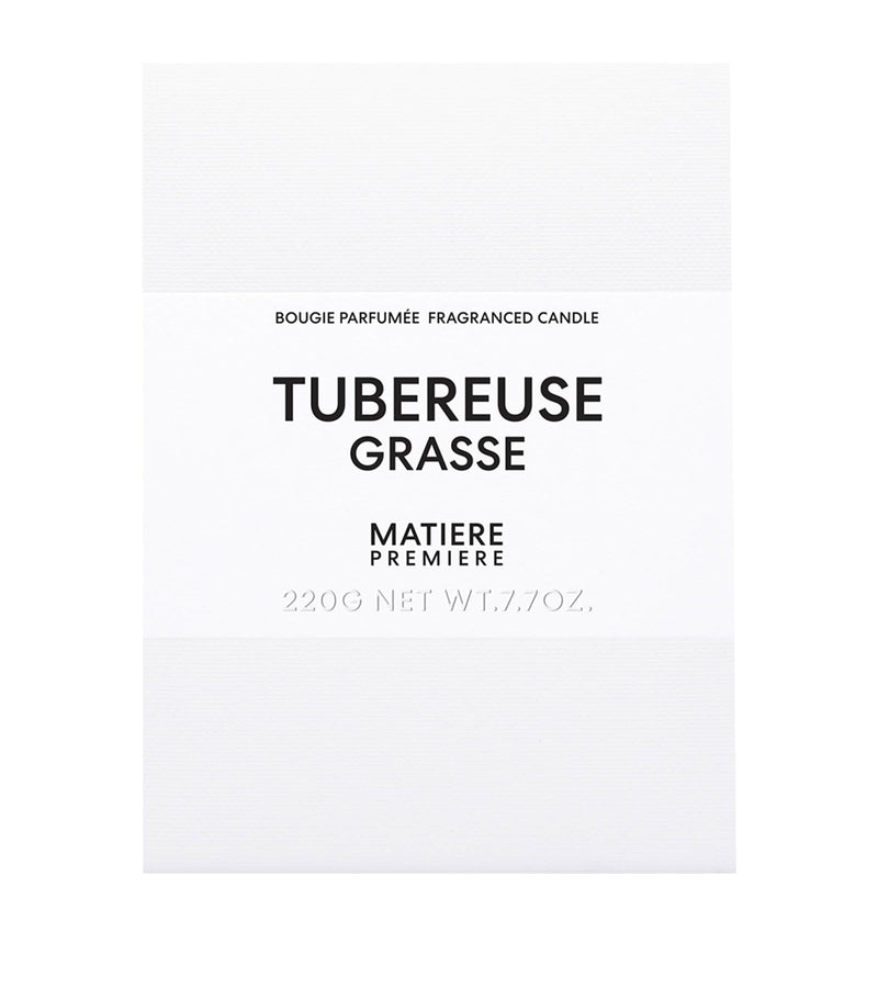 Matiere Premiere Tubereuse Grasse scented candle 220g, imported from the UK