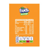 Fanta orange soda 330ml cans 24 pack, UK version