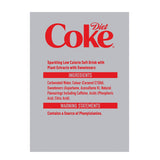 Diet Coke sugar-free cola 330ml cans 30 pack, imported from the UK