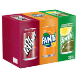 Fanta Dr Pepper Sprite variety pack 30 x 330ml, imported from the UK