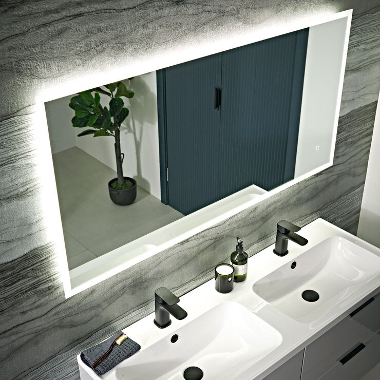 Tavistock Epsilon dimmable backlit mirror 120x60cm (British brand)