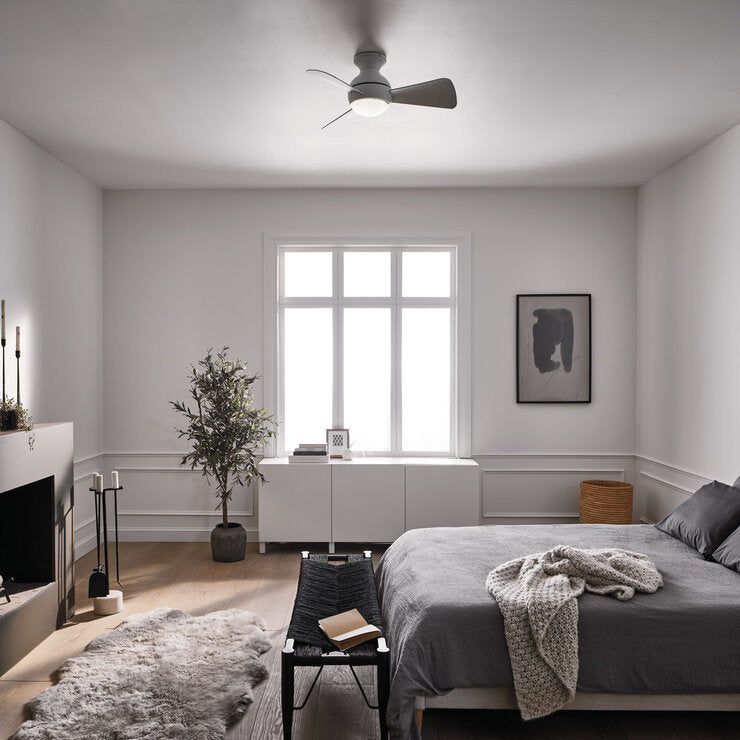 Kichler Sola ceiling fan 86cm, imported from the UK
