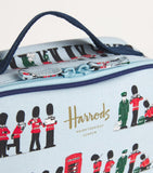 Harrods King's Guard lunch bag with dimensions 9x26.5x20cm, UK version
