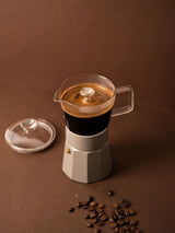 Next La Cafetière Cream 6 Cup Glass Espresso Maker- Buy online at McGrocer