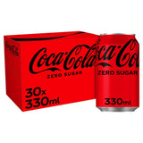 Coca Cola Zero Sugar cans 30 x 330ml (British brand)