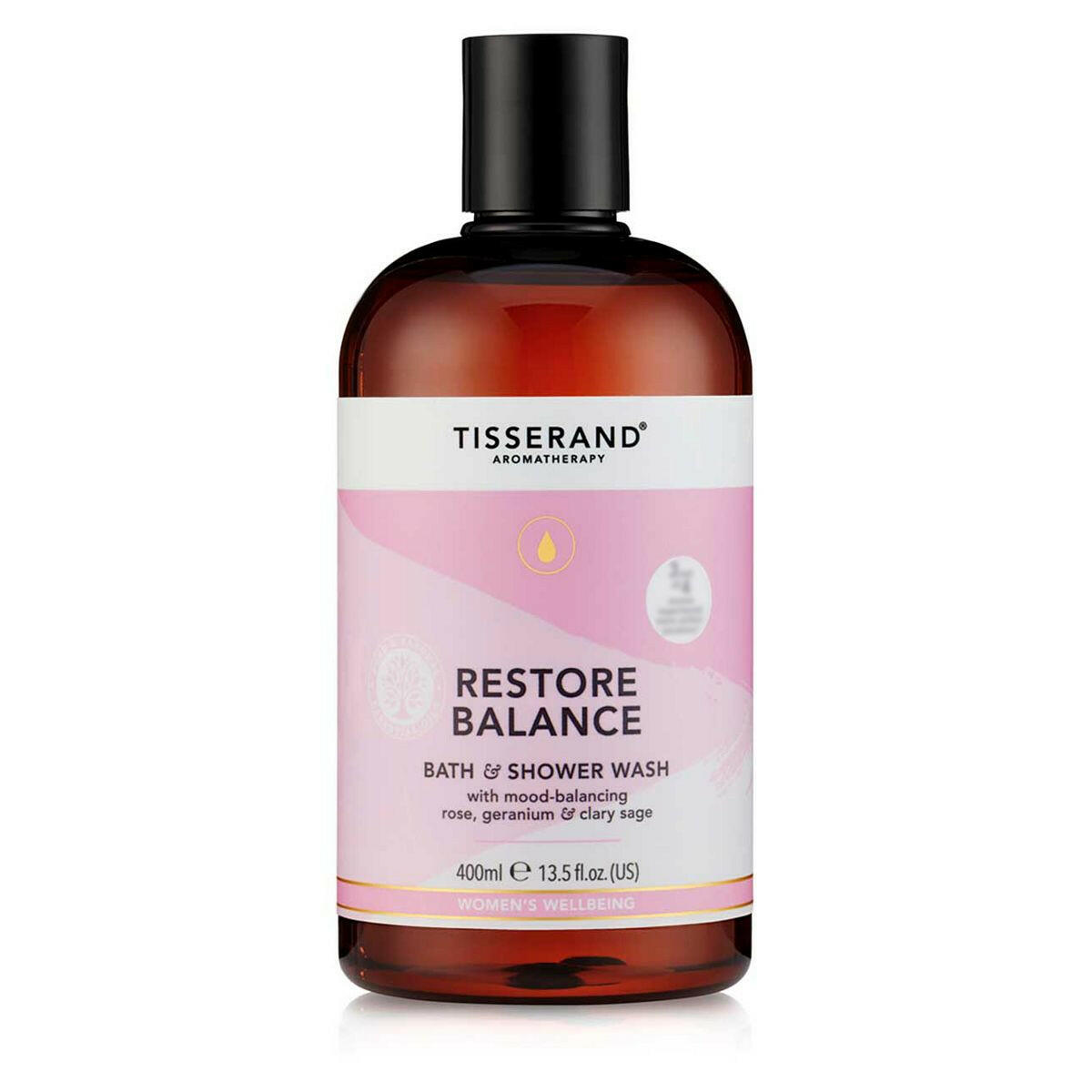 Tisserand Restore Balance Bath & Shower Wash 400ml GOODS Boots