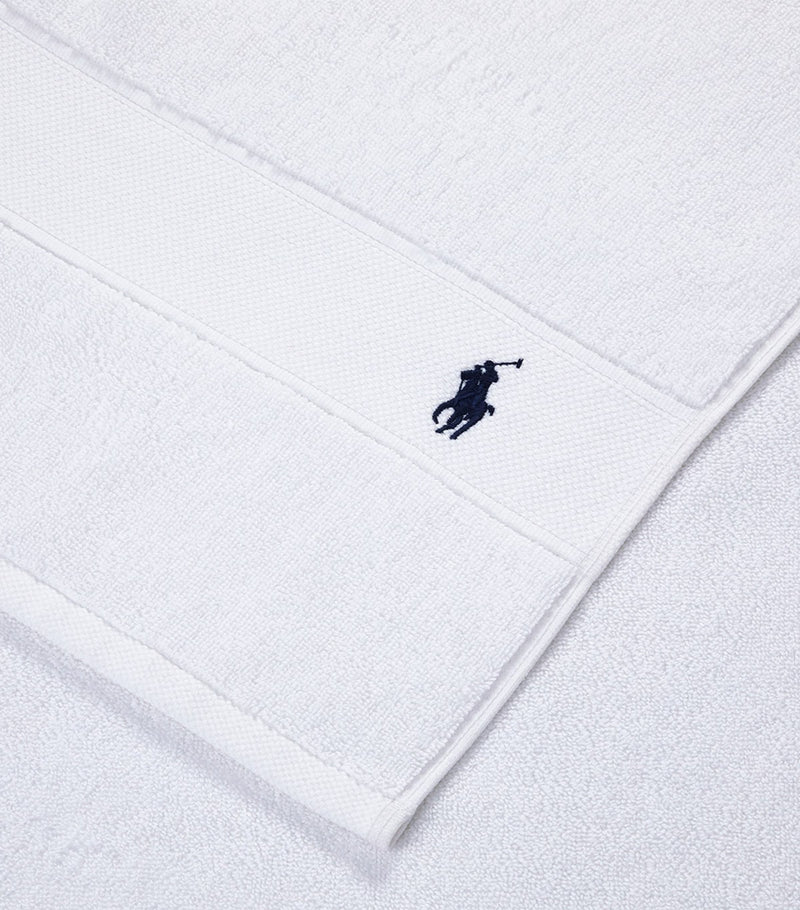 Ralph Lauren Polo Player hand towel 50cm x 100cm, imported from the UK