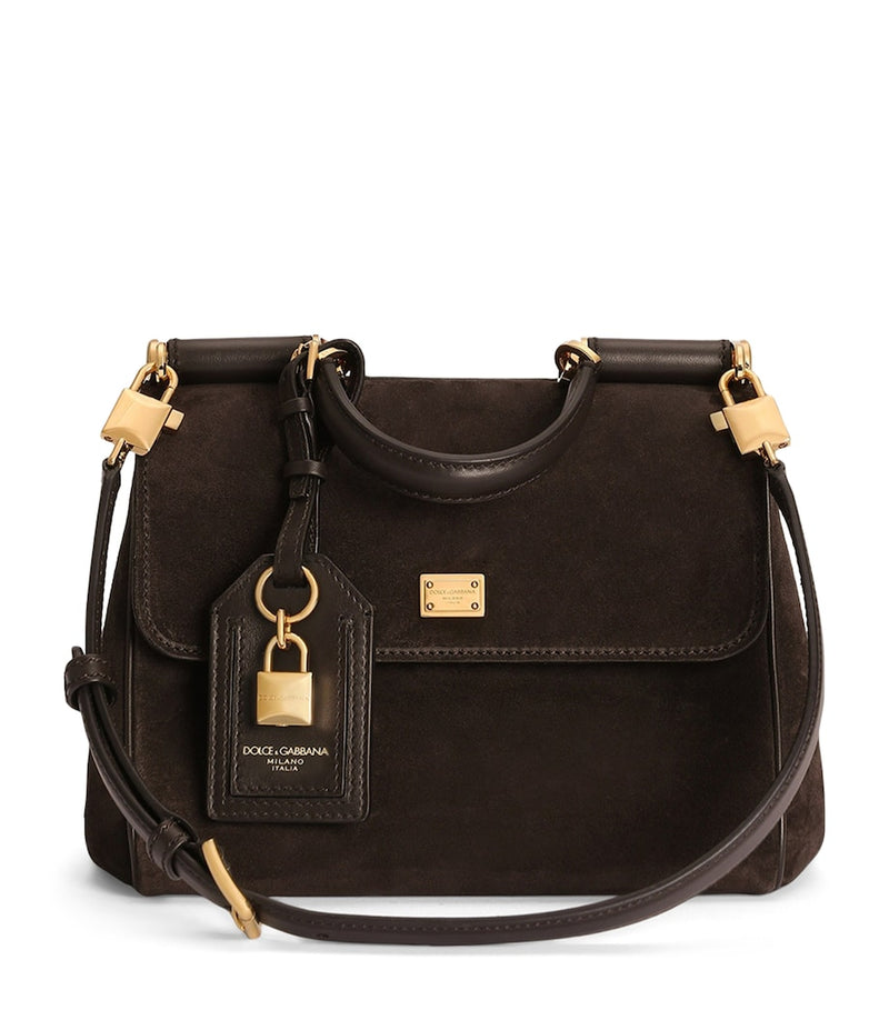 Dolce&Gabbana My Sicily top-handle bag calf suede (British brand)