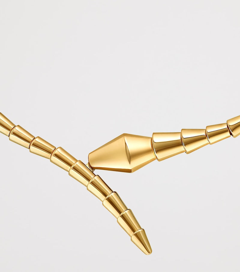 Bvlgari Serpenti Viper necklace 18kt yellow gold, imported from the UK