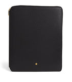 Harrods leather writing folder with A4 jotter and compartments, UK version