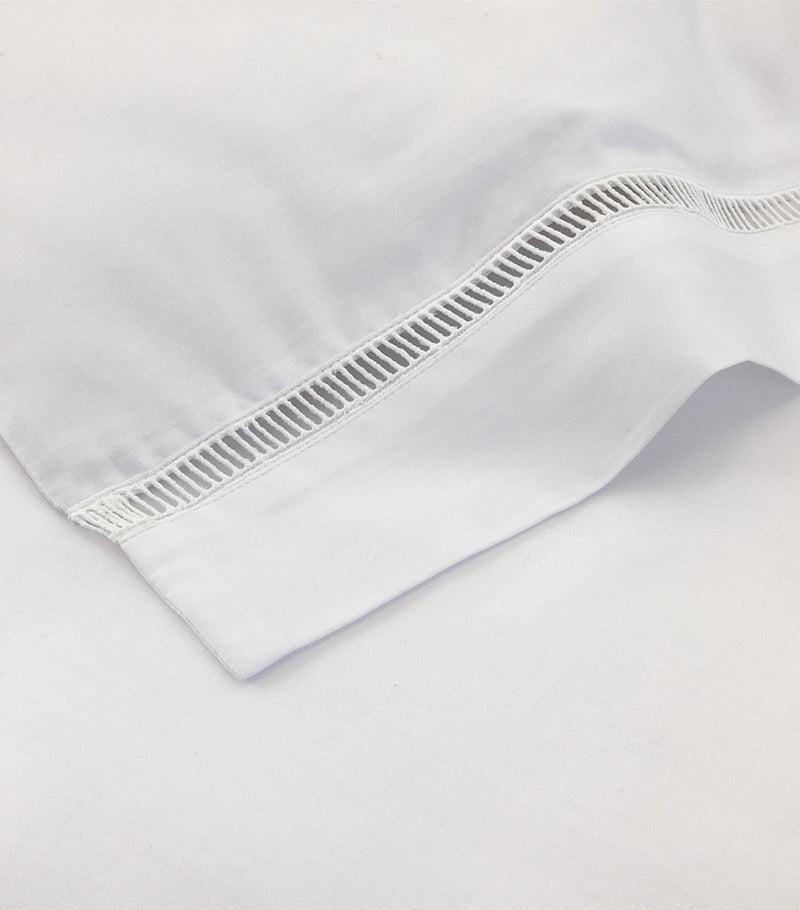 Yves Delorme Colisée Blanc King Duvet Cover 220cm x 240cm (British brand)