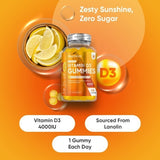 WeightWorld Vitamin D3 gummies 4000IU 120 count - British product