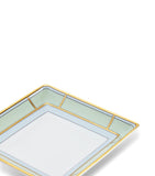 GINORI 1735 porcelain Colonna Diva square change tray 13.5cm, UK version