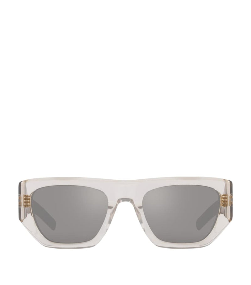 Saint Laurent Sl 740 pillowed square sunglasses - British product