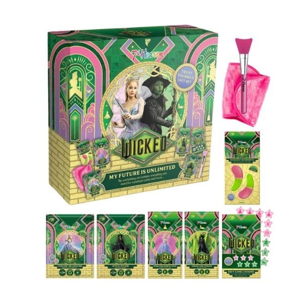 7th Heaven Wicked face mask gift set - British product