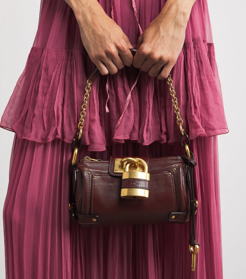 Chloé mini Paddington shoulder bag with padlock - British product
