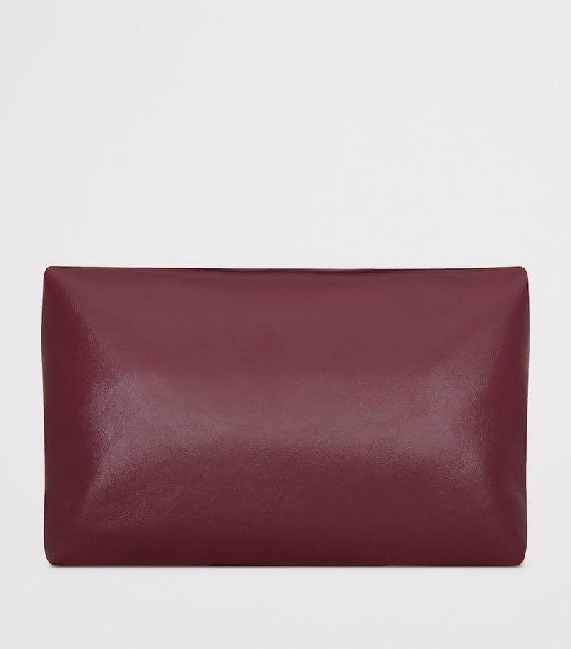 Saint Laurent large leather Cassandre envelope pouch, UK version
