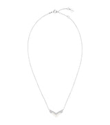 Harrods Chaumet White Gold Diamond and Pearl Joséphine Aigrette Pendant Necklace- Buy online at McGrocer