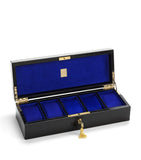 Aspinal of London croc print watch box, UK version