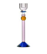 Harrods Reflections Copenhagen Crystal Rosalin Candle Holder (25cm)- Buy online at McGrocer