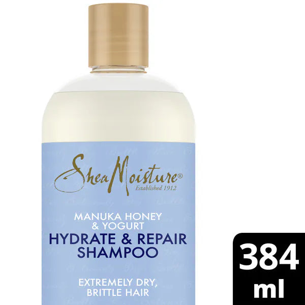 SheaMoisture Manuka Honey Hydrate and Repair Shampoo 384ml (British brand)