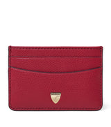 Harrods Aspinal Of London Leather Logo Card Holder- Buy online at McGrocer