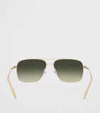 Oliver Peoples Clifton rectangle sunglasses, UK version