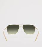 Oliver Peoples Clifton rectangle sunglasses, UK version